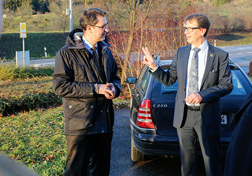 Herr Sigel besucht Auenwald